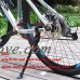 JUFOYO Bike Kickstand-Aluminum Alloy Adjustable Bicycle Kickstand  Fit for 22" 24" 26" Mountain Bike/700 Road Bike-Black  White - B07F2TYFZG